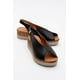 thumbnail image 2 of Blom - Sandalia de Plataforma de Piel Negra negro 23 CM, 2 of 5