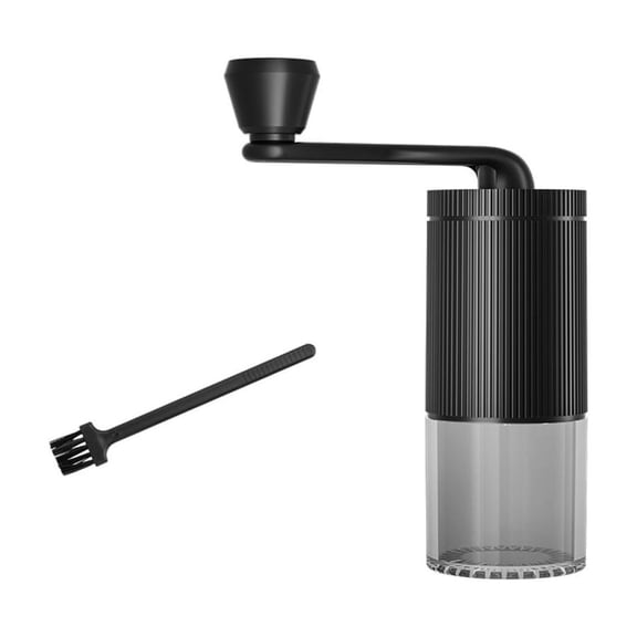 Comfortable Hand Crank Coffee Grinder Rust Resistant Burrs for Various Brewing