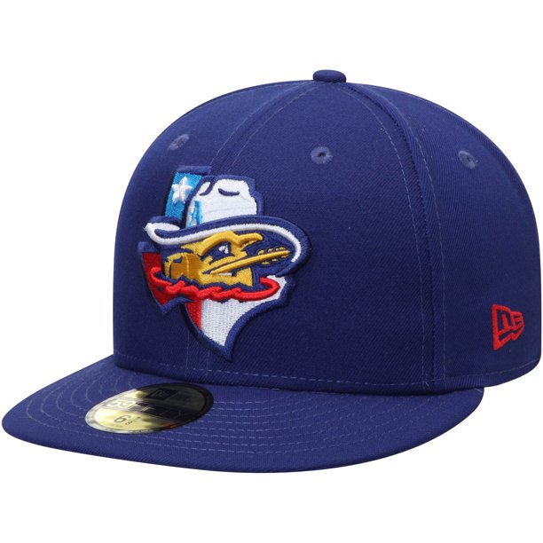 Men's New Era Royal Amarillo Sod Poodles Alternate 3 Authentic Collection OnField 59FIFTY