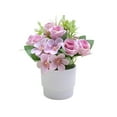 thumbnail image 2 of SPOORYYO Simulated Green Plant Decoration, Small Potted Plants Plastic Artificial Flowers, Simulated Floral Arrangements Bonsai, 2 of 6