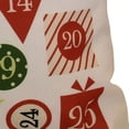 thumbnail image 4 of E by Design Jump For Joy Advent Calendar Print Outdoor Pillow, 4 of 4