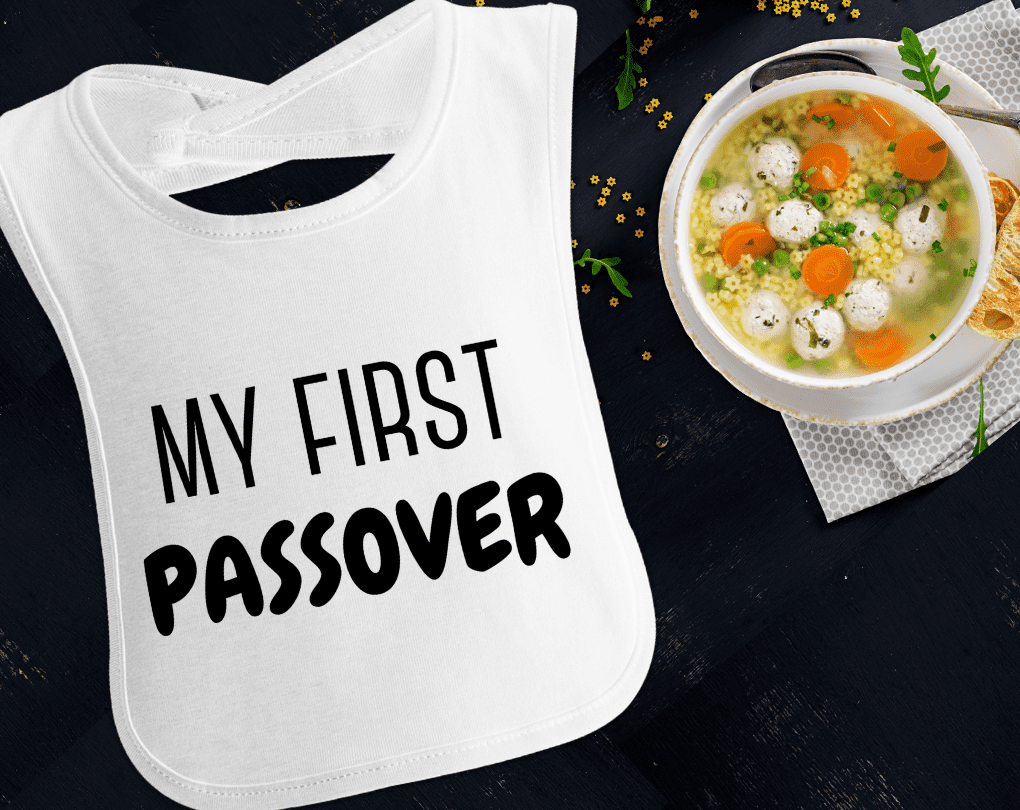 my first passover bib