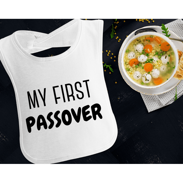 My First Passover Jewish Funny Baby Bib Walmart