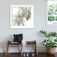 thumbnail image 3 of Art.com Gray and Silver Flowers II Art Print by Chris Paschke, White Frame Wall Art, 38" x 38", 3 of 5