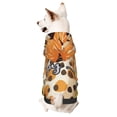 thumbnail image 1 of Fotbe Fall Farmhouse Pumpkins Sudadera con Estampado para Perros Pequeños – Suéter con Capucha para Mascotas, Tela Suave de Forro Polar con Bolsillo-X-Small, 1 of 7