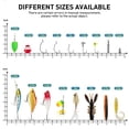 thumbnail image 6 of THKFISH 3 Layers Tackle Box with Tackle Included, 413Pcs Fishing lures Accessories and tools Kit Contains Crankbait, Hooks, Weights Sinkers Bass Fishing Pliers Gear Gift for Men, 6 of 9