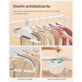 thumbnail image 2 of SONGMICS Perchas ABS 5kg 360° Giratorio U Ahorra Espacio 50 Unidades, 2 of 5