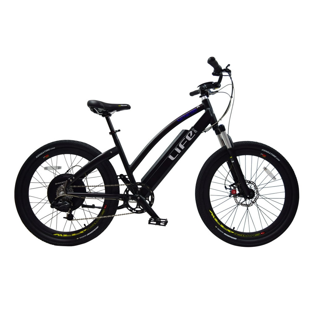 Genesis R 400 Black Electric Bike Unisex City Ebike Life EV Step