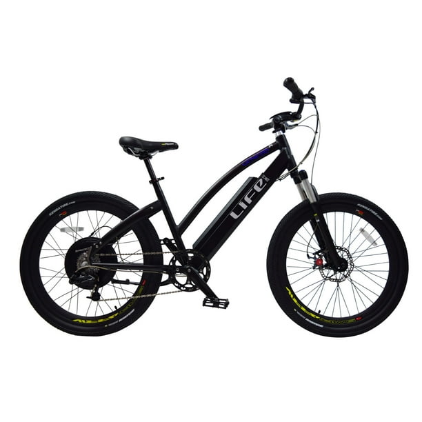 Genesis R 400 Black Electric Bike Unisex City Ebike Life EV Step