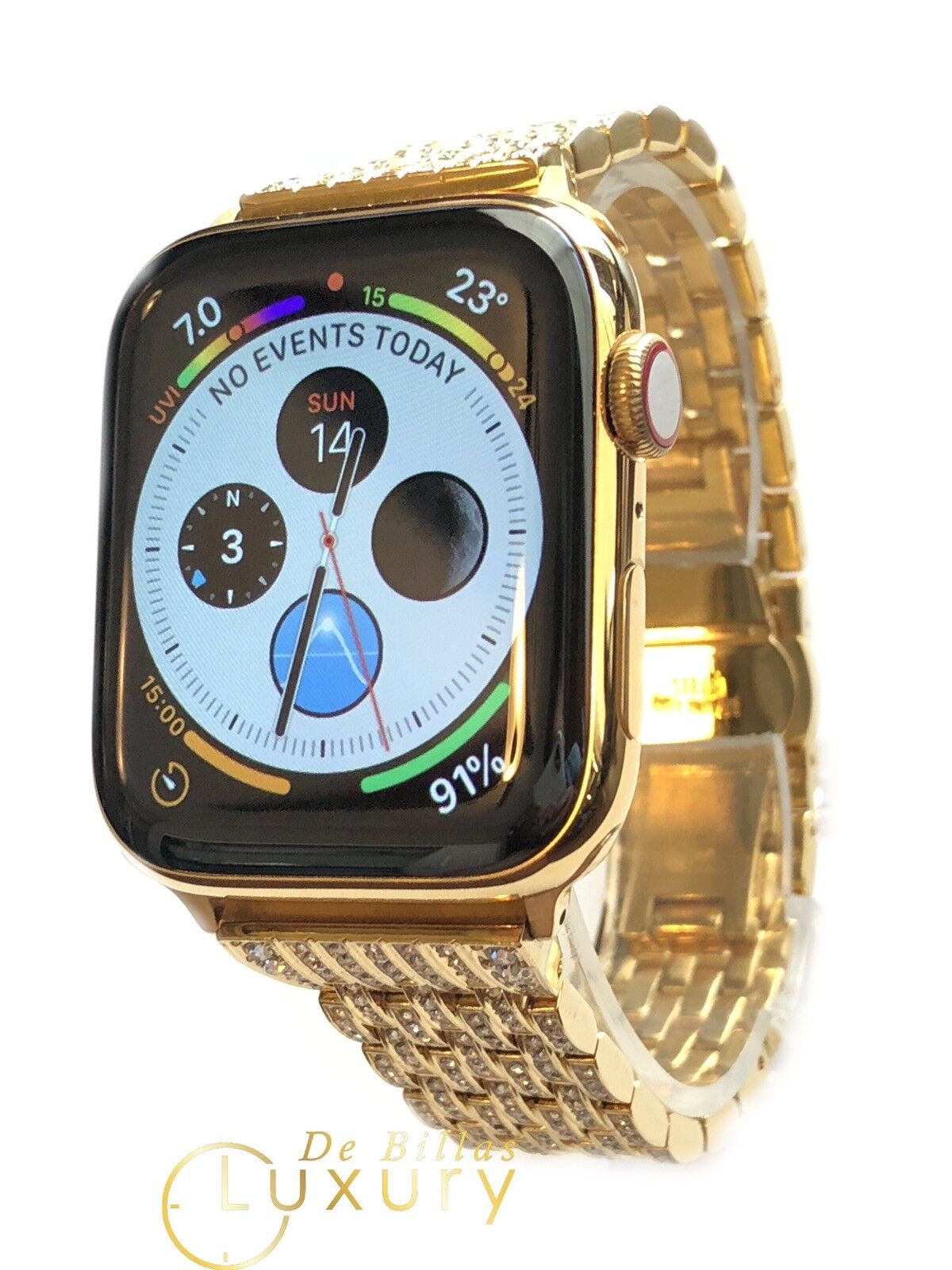 Apple watch series 4 24k gold sales
