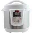 thumbnail image 1 of Olla Multifuncional a presion electrica 6 en 1 Pantalla digital 7.5lts Acero Inoxidable Renewed Speedy Cook  SC8WHTC, 1 of 8