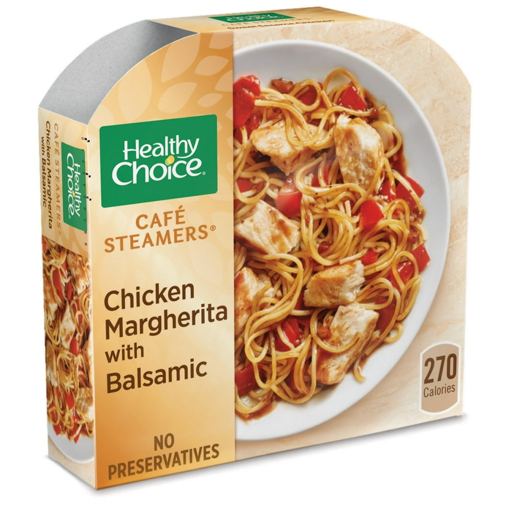 Healthy Choice Cafe Steamers Frozen Dinner Chicken Margherita With Balsamic 95 Ounce Walmart