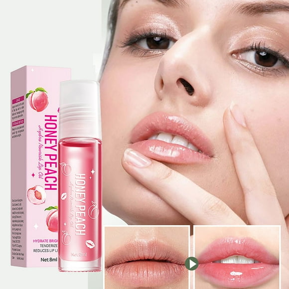 sales today clearance!DHALL Glossier Lip Balm Lip Plumper Gloss Lip MoisturizerPlant Moisturizing And Nourishing Lip Oil Moisturizing Lipstick Around Lips In Autumn And Winter