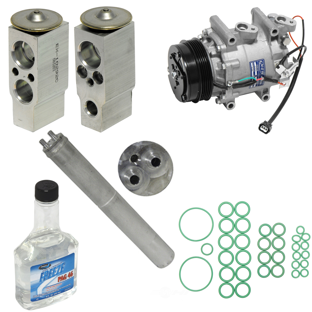 A/C Compressor and Component Kit -- Compressor Replacement Kit Fits select: 2009-2012,2013 HONDA FIT