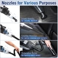 thumbnail image 3 of 4‑in‑1 High Power Handheld Car Vacuum Cleaner, All‑in‑One Car Interior Detailing Kit, Portable Auto Cleaning Tool Set for Car Seat, Carpet, Gap and Dashboard Deep Cleaning, 3 of 6
