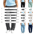 thumbnail image 4 of Women's Plus Size Lightweight Hiking Joggers, Stretch Active Pants, Quick Dry Water-Resistant Athletic Pants for Women, Stretch Drawstring Active Joggers with Zipper Pockets Dark Gray, 4 of 5
