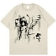 thumbnail image 3 of Camiseta gótica Harajuku de Anime japonés para hombre, camiseta gráfica con alas de Ángel de dibujos animados, ropa Hipster de algodón Y2K, ropa de calle 2024, 3 of 5