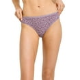 thumbnail image 2 of Jockey Women's Organic Cotton Stretch Logo Thong - 6 Pack, 2 of 5