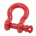 thumbnail image 4 of 1/2" Anchor Shackle Forged Carbon Steel w/ Alloy Screw Pin Load Limit # 2.0 Tons (4,000 lbs) | Double Rust Protection Heavy Duty D Ring Shackle for Towing, Rigging & Vehicle Recovery (20 Pack), 4 of 9