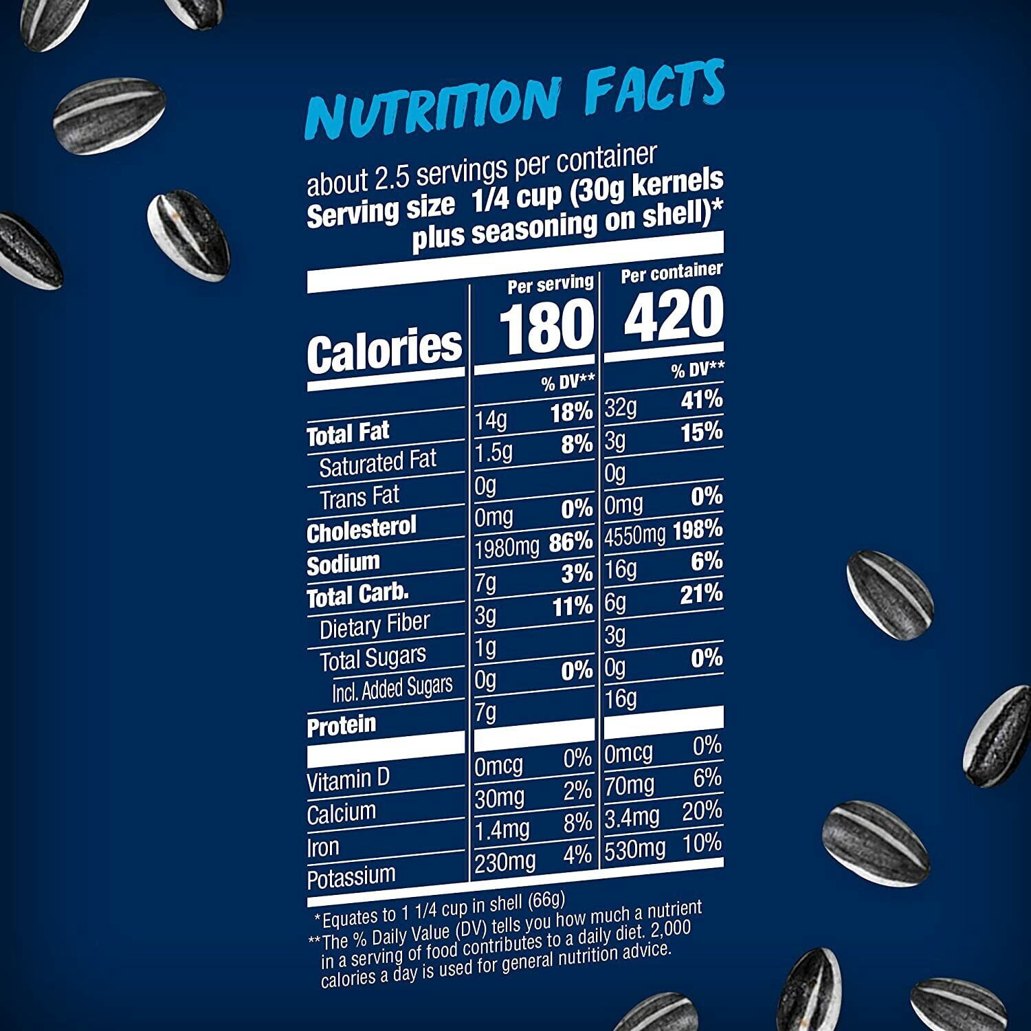 BIGS Hidden Valley Ranch Sunflower Seeds, 5.35-Ounce Bags Pack of 12