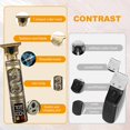 thumbnail image 5 of Máquina para cortar cabello eléctrica 2022 T9 Usb, cortadora de cabello para hombre, afeitadora para hombres, barbero, recortadora de barba profesional, maquinilla de afeitar, barba, 11,11 Feliz Sencillez, 5 of 5