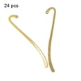 thumbnail image 4 of Marcador de aleación de zinc joyas para hacer una marca de la oficina decoración de la oficina colaborantes hechos de bricolaje accesorios de oro antiguo 24 piezas de gancho Inevent HA010512-03, 4 of 7
