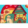 thumbnail image 2 of Jellybean Peace, Love, Dog 20"x30" Washable Accent Rug JB-SB007, 2 of 4