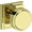 Non-Lacquered Brass, variant on Baldwin HDVASSSR044 Vashon Non-Turning One-Sided Dummy Door Knob - Brass