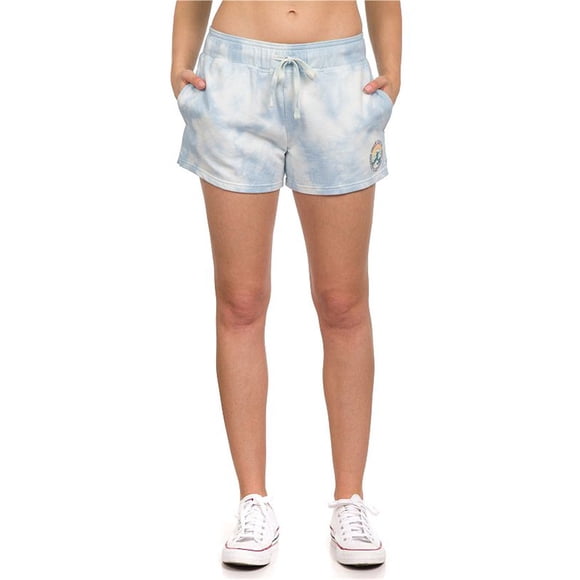 Hurley Shorts de Marche Décontractés Take Me Kona pour Femmes, Bleu, Grand