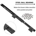 thumbnail image 5 of FRMSAET Heavy Duty 12/14/16/18 pulgadas de espesor Construcción de acero Rodamiento de bolas Teclado Diapositivas Teclado Cajón Diapositivas Bandeja Accesorios Gabinete Muebles Hardware Rieles (14 pul, 5 of 5