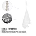 thumbnail image 2 of Elegant Wedding Veil Headband With Crystal Embellishment for Bachelorette Party, 2 of 7