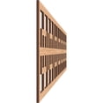 thumbnail image 3 of Ekena Millwork 46 3/4"W x 10"H x 1/4"T Cambridge Fretwork Moulding, Hickory, 3 of 13