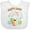 AA-White, variant on Inktastic Happy Easter Bunny with Eggs and Carrot Boys or Girls Baby Bib