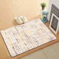 thumbnail image 3 of Geometric Bohemian 18"x30" Yellow Anti-Fatigue Standing Mat, 3 of 7