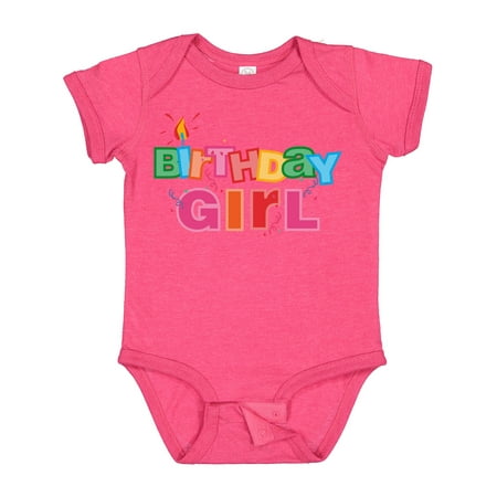 

Inktastic Birthday Girl Letters Gift Baby Girl Bodysuit