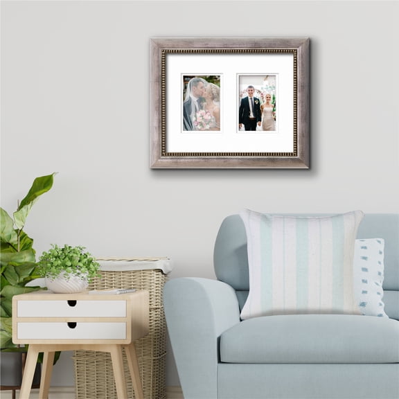 Laddha Home Designs Handwoven Geometric Striped Cotton Throw Pillow Cover - 20" - Sky Blue and White