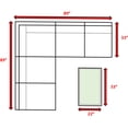 thumbnail image 2 of JERFIT 4-Person Outdoor Patio Furniture Set with Cushions & Table, All-Weather PE Wicker, Fully Assembled, Brown, 2 of 9