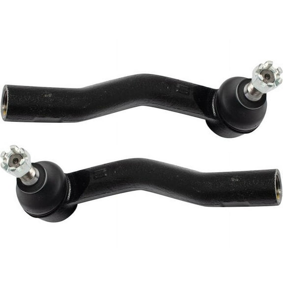 Front Outer Tie Rod End Set 2 Piece - Compatible with 2019 - 2022 Toyota Corolla Hatchback 2020 2021