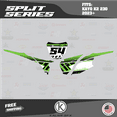 thumbnail image 3 of Kalair GFX Graphics Kit for Kayo K2 230 (All Years) Split Series, 3 of 5