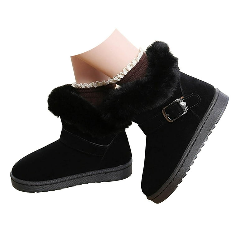 Winter Boots Kids Kids Boys Girls Snow Boots Winter Fully Fur