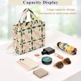 thumbnail image 5 of FORMRS Womens Corduroy Tote Bag Crossbody Shoulder Handbag with Pocket, Retro Black Stars, 5 of 7