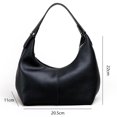 thumbnail image 2 of Bolsos tipo hobo para mujer, estilo retro, de piel vegana, tipo sobre, tipo sobre, para el hombro, 2 of 6