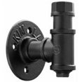 thumbnail image 1 of Gancho hexagonal industrial retro 3psc combinación de ganchos de cocina y baño en gancho de pared negro 1PCS,, 1 of 5