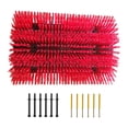 thumbnail image 3 of Cepillo rascador para ganado Colamx Kit de aseo para caballos Rascador para vacas Cerdos Ovejas Rojo, 3 of 8