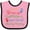 Pink and Black, variant on Inktastic Speech Therapist Like Mommy Boys or Girls Baby Bib