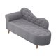 thumbnail image 2 of Sofá cama de esponja de tela perfecl 47x20x21 pulgadas Gris oscuro, 2 of 8