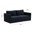 thumbnail image 6 of Tov Furniture Willow Navy Modular Loveseat, 6 of 7