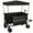 Black, variant on Olurrisa Collapsible Wagon with Canopy,Wagon Stroller with 7" All-Terrain Wheels, Lightweight Foldable Wagon, Large Capacity for Camping, Shopping, Sports, and Garden Use