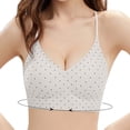 thumbnail image 5 of Womens Bras Wireless Seamless Push Up Full Coverage Bra No Underwire Supportive Bralette White L, 5 of 5