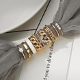 thumbnail image 3 of HAHDAXIA Stocking Stuffers for Teens Gold Stackable Rings Set for Women Vintage Knuckle Rings for Teen Girls Midi Rings Pack Statement Bohemian Stacking Rings for Women Multiple Rings Pack, 3 of 7